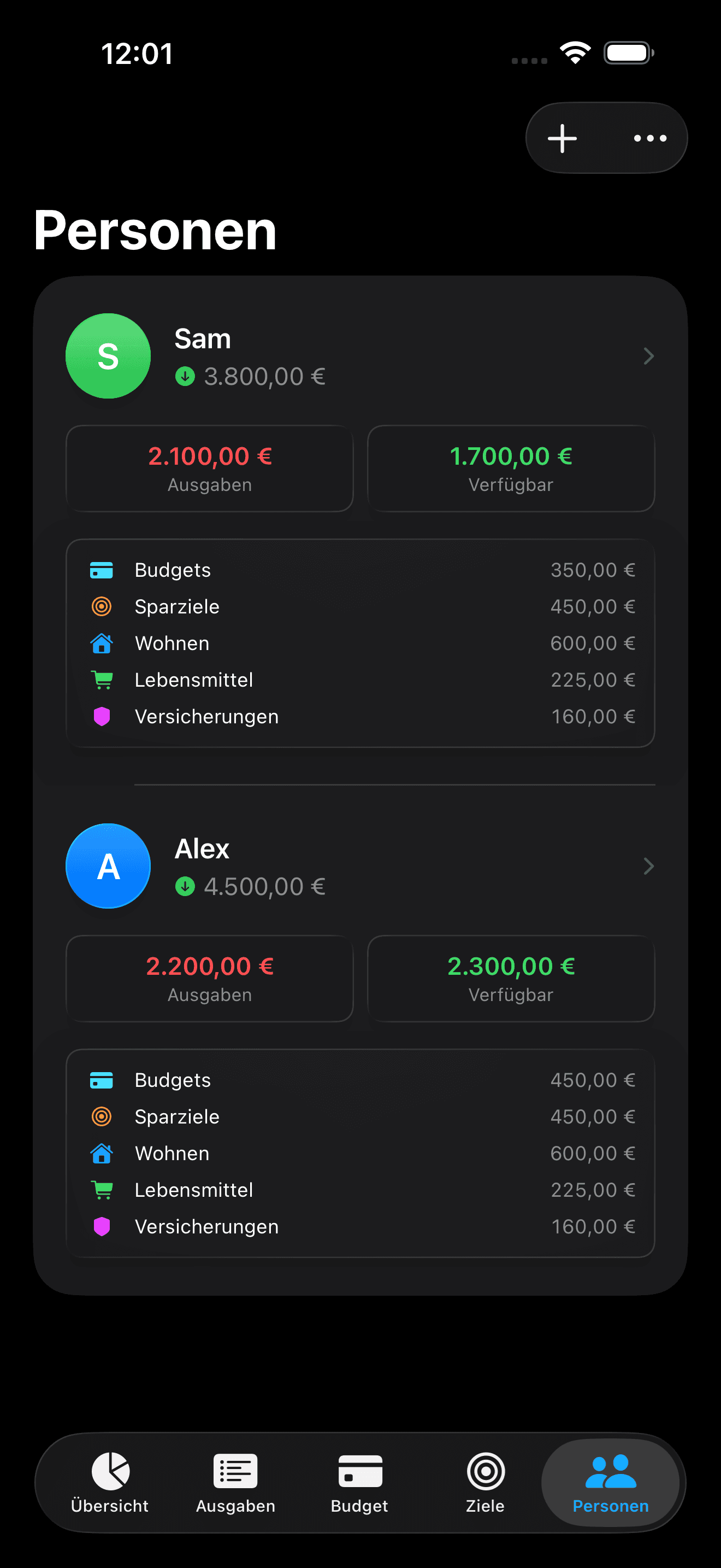Splitrate: Gemeinsam planen. Flexibel aufteilen.