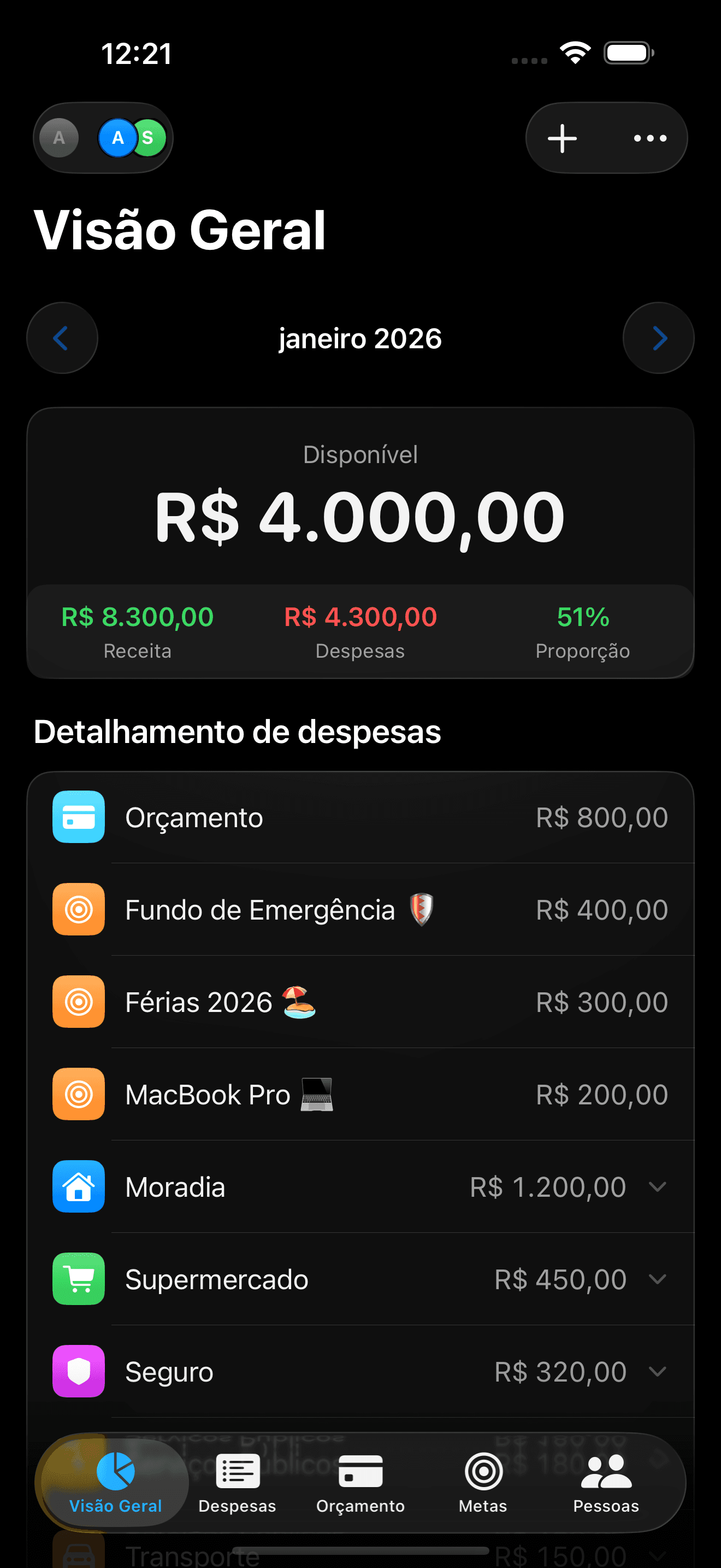 Splitrate: Tudo Sob Controle
